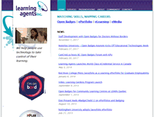 Tablet Screenshot of learningagents.ca